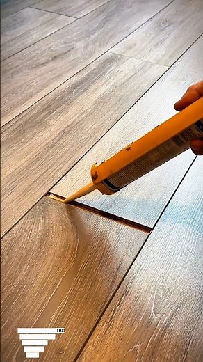 "Fix Gaps in Wooden Floor Like a Pro | Caulking Gun for Perfect Floor Repair"