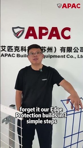 ⚡ Install Edge Protection at 1m/Minute | Temporary Edge Protection System