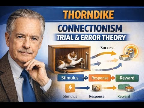 Edward Thorndike: Connectionism | Trial & Error Theory Explained + PYQs + MCQs | CTET TET 2026