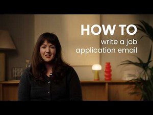 Learn how to write a job application email from a recruiter