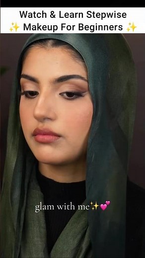 Glam by| beeha.beauty | makeup tutorial step by step for beginners #shorts #makeup #makeuptutorial