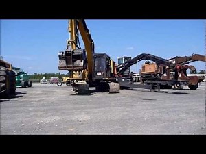 Cat 320CL Excavator with Shinn Mulcher