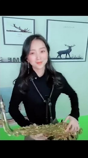 Chinese girl performing saxophone