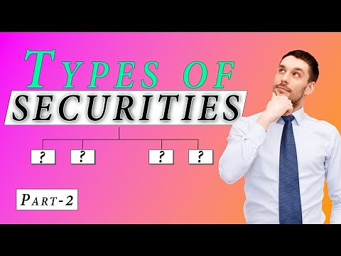 Types of Securities | What are the four types of securities | Tax Lama | part - 2
