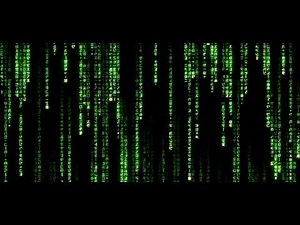 37 minutes of The Matrix Wall Digital Rain Code - no sound