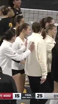 Incarnate Word at Iowa | HIGHLIGHTS | Big Ten Volleyball | 09/11/2026