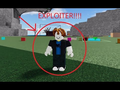 Fighting an exploiter in FTAP || ROBLOX