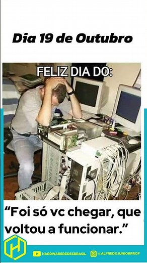 💻🎉 Feliz Dia do Profissional de T.I! 👨‍💻👩‍💻#diadoti #profissionaldeti #tecnologia