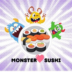 Play Monster X Sushi | Free Online  Games. KidzSearch.com