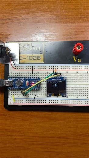 Arduino Nano OLED test