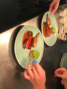 Young chefs at Stafford college serve up five-course game dinner to paying guests