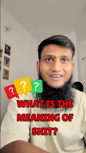 What is the meaning of Shit? | Tanvirific | #shit 🤣 | Thanks to‪@EnglishwithLucy‬