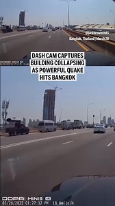 A powerful earthquake rocked Myanmar and neighboring Thailand on Friday, killing at least three people in Bangkok and burying dozens when a high-rise building under construction collapsed. | AP