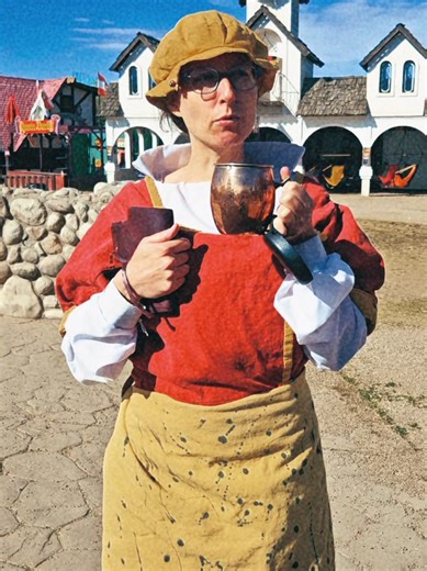 Well printed - one more name request filled #deadnamesforthefae #renfairetiktok #azrf #renfest #renfaire