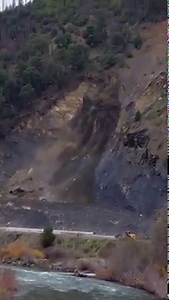 929K views · 3.4K reactions | MUST WATCH: Incredible video sent to us by viewer Kevin Erwin of the rock slide that has forced the closure of Highway 299W at Big French Creek. Caltrans said Highway 299W will be closed until the middle of next week due to the incoming storms and the instability of the hill side. Big slide begins at 1:10. | KRCR News Channel 7 | Facebook