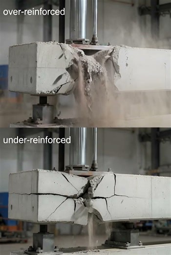 Over-Reinforced vs Under-Reinforced Beam | Brittle vs Ductile Failure