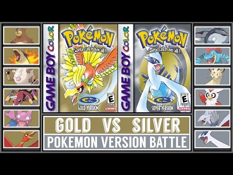 POKÉMON GOLD vs POKÉMON SILVER | Pokémon Version Battle