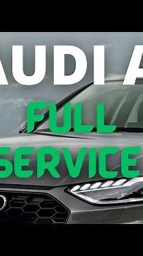 Audi A4 Car Service Guide: Oil, Air, Cabin, and Fuel Filter Change