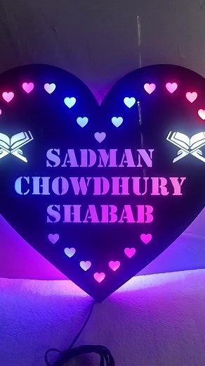 Custom led name plate For order INBOX us #Bdbitan | Bdbitan