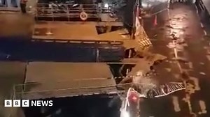 Isle of Man ferry crash forces cancellation of services to UK