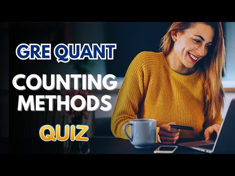 GRE QUANT QUIZ - 15 Counting Methods Questions | #GREPractice