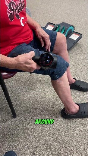 Renpho Massage Gun Thigh and Knee
