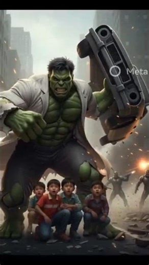 HULK Saves the City | Emotional Superhero AI Story