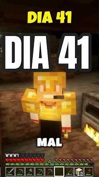 DAY 41 | PLAYING MINECRAFT ONE MINUTE EVERY DAY UNTIL I BEAT IT #minecraft #game #shorts #day41