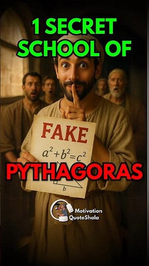 Pythagoras’ 1 Secret School 😮 5 Rules Made GENIUSES 🧠 #studytips