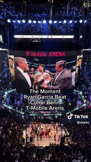 Another masterclass by Ryan Garcia against Conor Benn for the Welterweight World Title live in Las Vegas at T-Mobile Arena