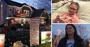 How a Chesterfield family's 40,000-light display helps teen battling lymphatic disease