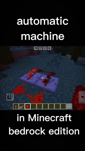 Minecraft automatic machine