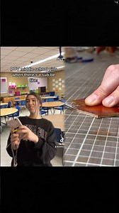 POV middle school girls when there’s a sub be like: