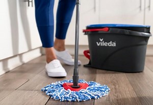 Vileda Rinse Clean Spin Mop & Bucket System