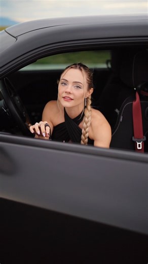 will you lend a hand? Car: 2023 widebody hellcat Top: Victoria's Secret Camera: Sony a7r iv | Piper Palmer