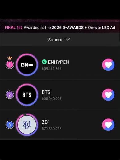 Dukung ENHYPEN dalam Upick Vote!