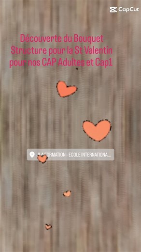 Découverte d'un bouquet Structure pour la St Valentin pour nos CAP Adultes et nos Cap1. Une Fête Incontournable chez l'Artisan Fleuriste! @regioncentre_valdeloire @villedefondettes #ecoleinternationale #artfloralfrançais #apprentissage #opcoep #regioncentrevaldeloire | JLA Formation - Ecole Internationale d'Art Floral