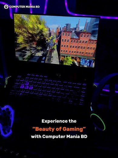 🎮✨ Experience the “Beauty of Gaming” with Computer Mania BD!