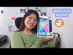 Como utilizo mi tablet para la universidad/ Apuntes digitales tab s6 lite 📓