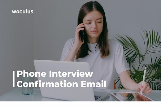 Phone Interview Confirmation Email