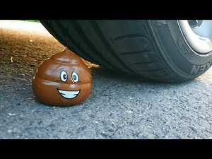 Ècraser Dès Choses Croustillantes Et Molles En Voiture 😱