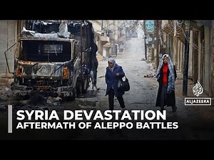 Syrians in Kurdish areas of Aleppo pick up pieces after clashes