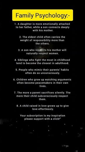 Top 8 FAMILY PSYCHOLOGYMyths Debunked