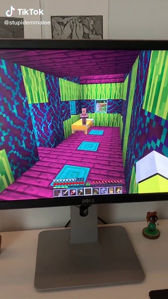 Adorable Baby Villager Jumping on Bed | Minecraft Sleepover Fun