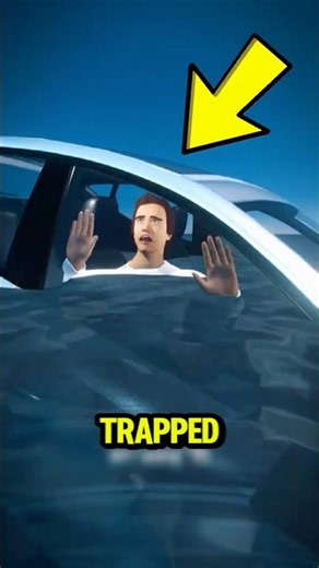 Your Car Is Sinking? NEVER Open The Door! 🚨