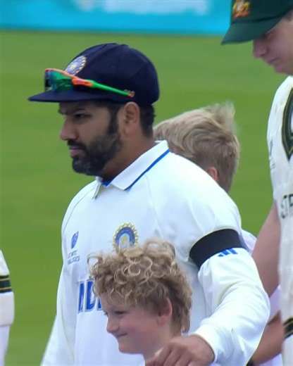 6M views · 405K reactions | The players line up for the national anthems at The Oval before the big clash  #WTC23 | #AUSvIND | ICC - International Cricket Council | Facebook