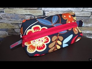 DaIsY's DIY - Sew your own small cosmetic bag with lining