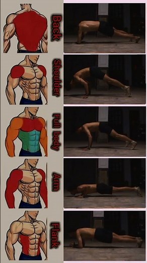 Train Every Muscle With Push-Ups ⚡ #fitness #exercise