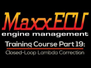 MaxxEcu Training Part 19: Closed-Loop Lambda Correction | Evans Performance Academy