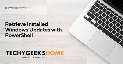 How to List Installed Windows Updates with PowerShell | AJGuides.com posted on the topic | LinkedIn